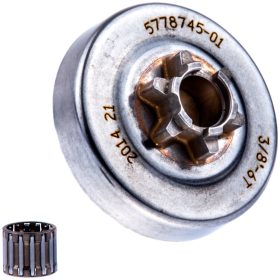 Csillagkerék 3/8" 6