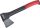 Extol balta nylon nyél 650 g, 360 mm hosszú hajlított nyél, TPR gumis markolat